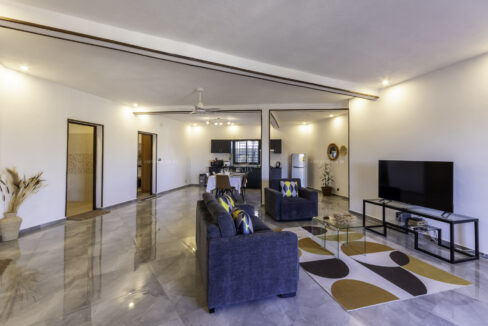 salon T4 meublé Ivato
